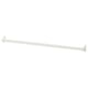 KOMPLEMENT white steel clothes rail, sleek design, sturdy and minimalist.