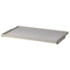 KOMPLEMENT pull-out shelf, beige, wood, felt, rectangular, minimalist.