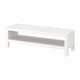 White LACK tv stand, rectangular, minimalist design.