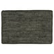 Landvana dark green jute door mat, rectangular shape with textured surface.