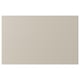 Beige LAPPVIKEN cabinet panel, rectangular, smooth design, made of paper foil and plastic.