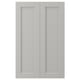 LERHYTTAN light grey kitchen cabinets with classic, traditional design and solid wood frame.