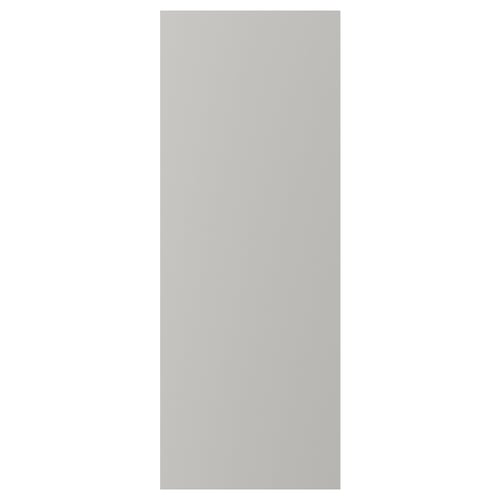 LERHYTTAN: light grey wooden panel, rectangular shape, classic kitchen design.