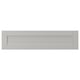 LERHYTTAN light grey drawer front, classic design with solid wood frame and bevelled edges.