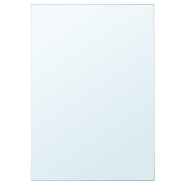 LÖNSÅS mirror: rectangular, clear glass, sleek design, wall-mounted.