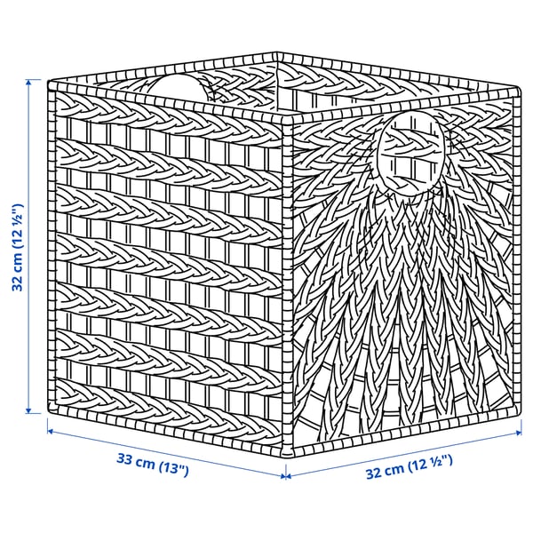Illustration with measurements for the product: LUSTIGKURRE.