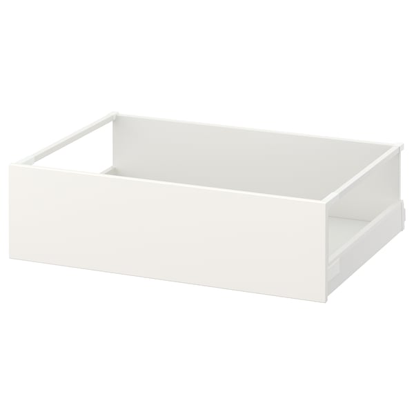 MAXIMERA drawer, white, steel & particleboard, rectangular, minimalist design.