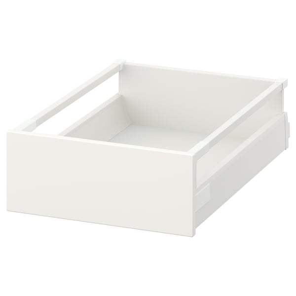 MAXIMERA drawer, white, steel & particleboard, rectangular, clean design