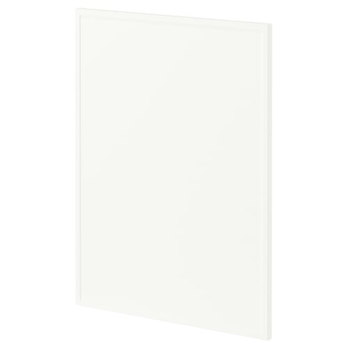 METOD 1 front for dishwasher, Aspudden matt white, 60 cm