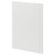 METOD white kitchen cabinet, rectangular, smooth finish.