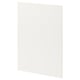 METOD kitchen panel, white, square, smooth.