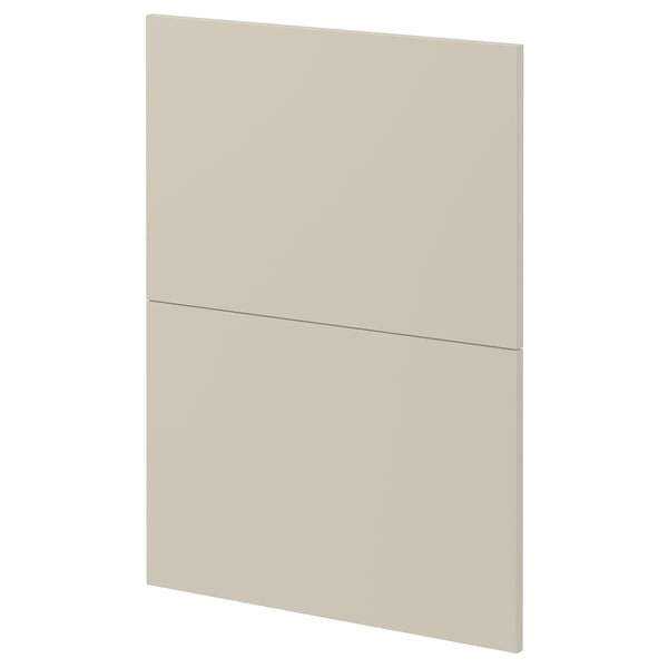 METOD kitchen panel: beige, square, smooth, modern design.