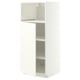 METOD High cabinet f built-in appliances, white/Vallstena white, 60x60x140 cm