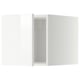 Modern white kitchen cabinet from ikea in glossy finish with sleek design.