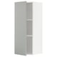 Light grey METOD wall cabinet, rectangular shape, modern design.