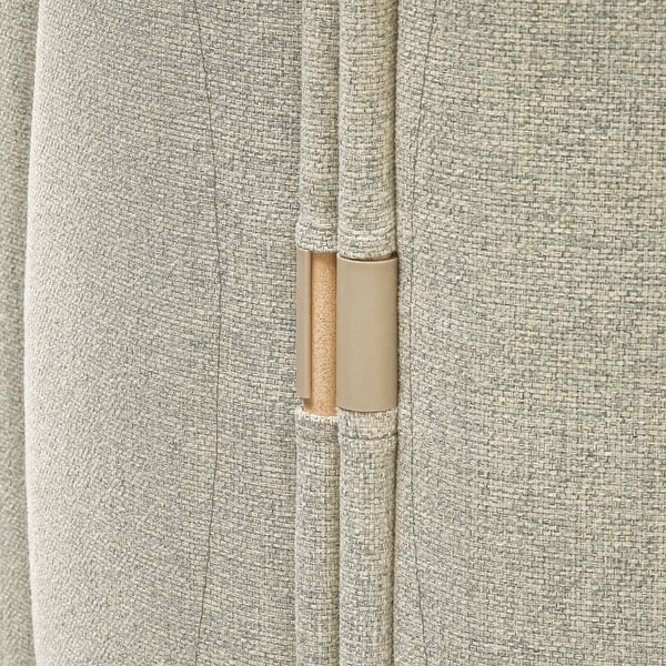 MITTZON Acoustic screen, floor standing, Gunnared beige, 70x157 cm