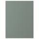 NICKEBO door in grey-green, simple and modern design, smooth matt surface.