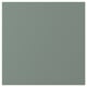 NICKEBO grey-green square front, smooth, matt, rectangular, clean lines.