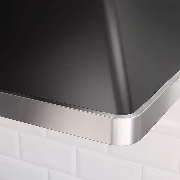 NILSBYN Wall mounted extractor hood, IKEA 300 black, 60 cm