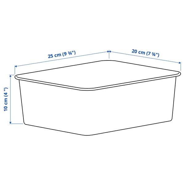 Illustration with measurements for the product: NOJIG.