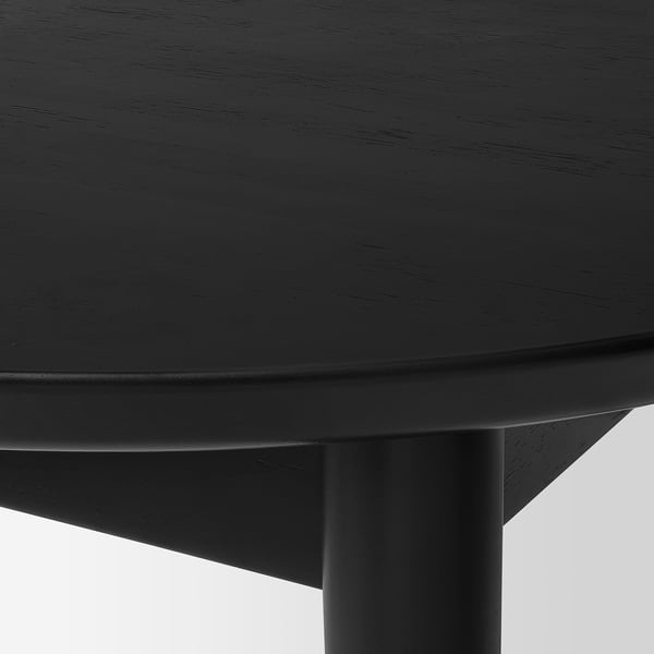 RÄVSTEN Table, counter height black, 135x75 cm