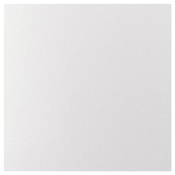 White RÅHULT quartz wall panel, smooth, custom-fit, stain-resistant.