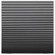 SCHOTTIS blackout blind, rectangular, striped in grey, made of recycled polyester.