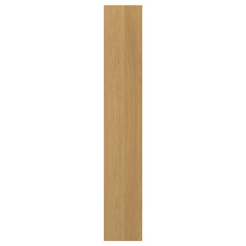 This image shows a light wooden panel from IKEAs SINARP collection, made of oak veneer with a clear finish.