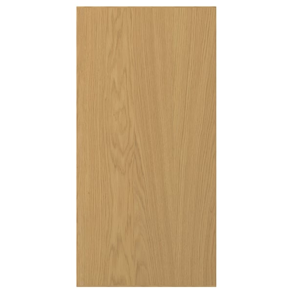 Oak veneer minimalist door with acrylic edge