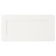 White SMÅSTAD front panel for konstruera drawer, rectangular, smooth surface.
