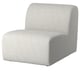 Modern, grey, l-shaped STOCKHOLM 2025 sofa, geometric design.