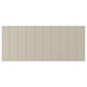 Beige SUTTERVIKEN storage unit with wooden panels, light rectangular design.