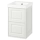 TÄNNFORSEN / ORRSJÖN Wash-stnd w drawers/wash-basin, white, 42x49x69 cm