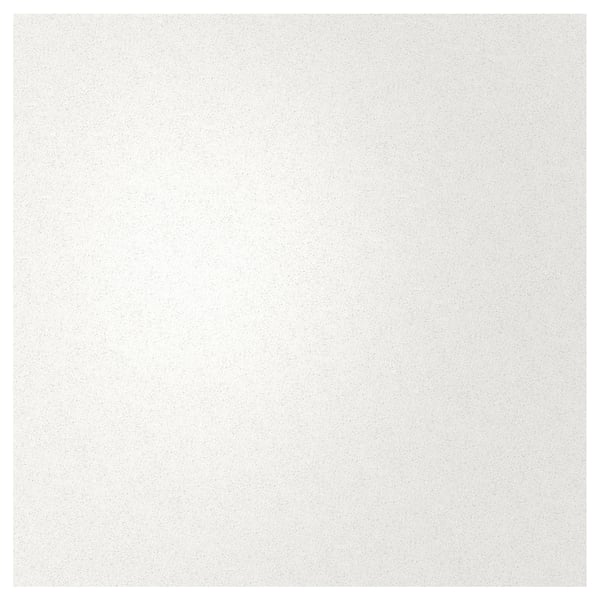 TÄRNHULT Custom made wall panel, white mineral effect/glass composite, 1 m²x1.2 cm