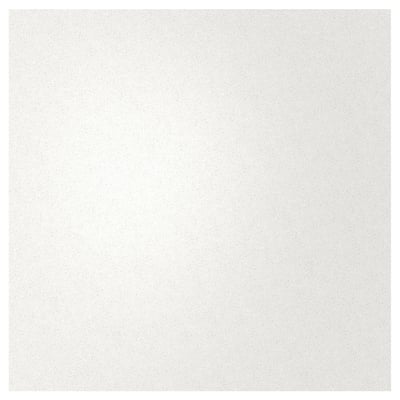 TÄRNHULT Custom made wall panel, white mineral effect/glass composite, 1 m²x1.2 cm
