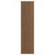 TISTORP walnut finish panel, sleek design, natural wood look, smooth surface, vertical grain pattern.