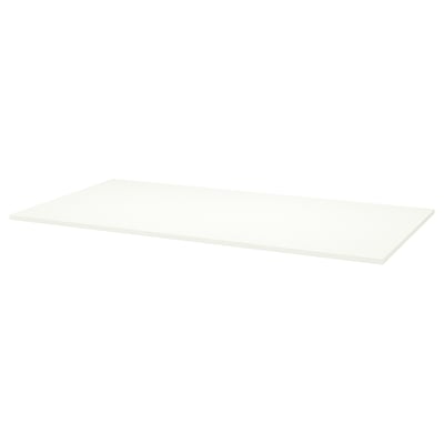 TROTTENtop: white, rectangular, melamine, sleek, simple design.