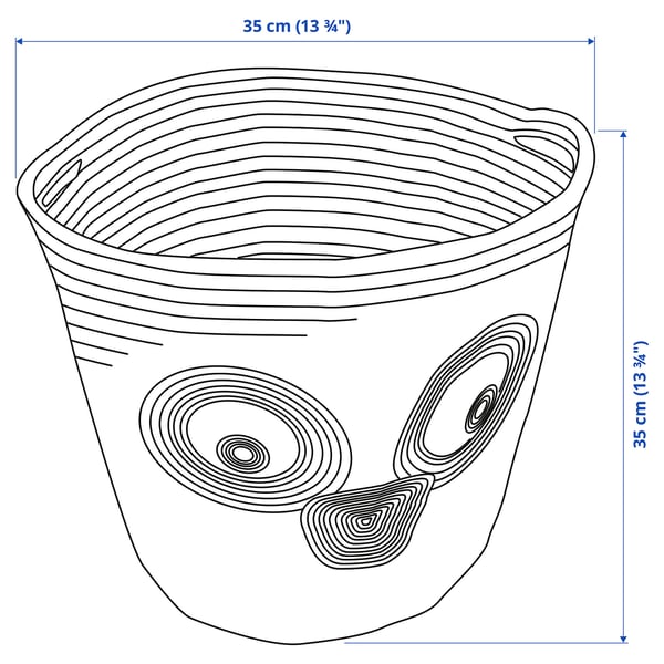 Illustration with measurements for the product: UPPSTÅ.