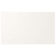 Utosta drawer front, white, rectangular, fiberboard, clean, minimalist design.