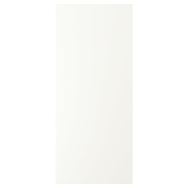 VALLSTENA white cabinet front, rectangular, smooth, modern design.