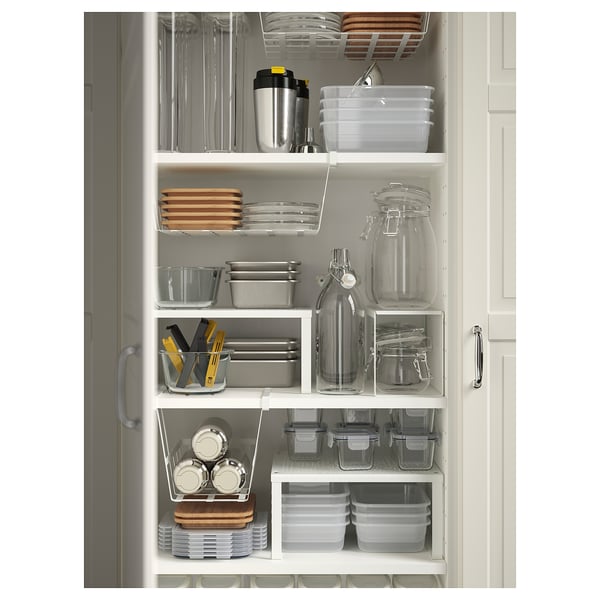 VARIERA Shelf insert, white, 32x28x16 cm