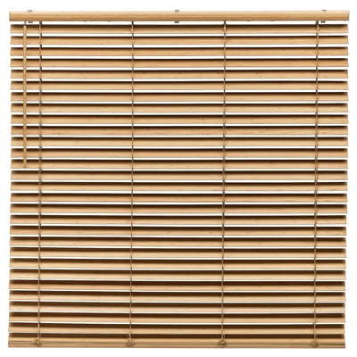 VECKLARFLY Venetian blind, bamboo, 120x155 cm
