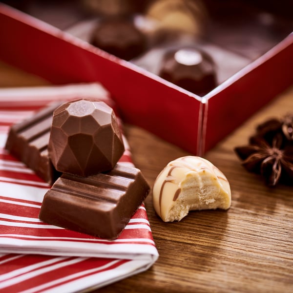 VINTERSAGA Gift box, assorted pralines Rainforest Alliance Certified, 161 g