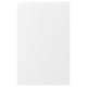 VOXTORP white kitchen cabinet door: modern, matte white, rectangular with integrated handles.