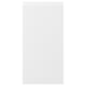 VOXTORP white kitchen cabinet, rectangular, matt finish with integrated handles.