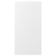 VOXTORP white kitchen door, matt surface, rectangular, integrated handles.