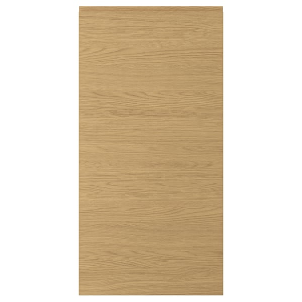 VOXTORP wooden panel, oak finish, smooth texture, rectangular.