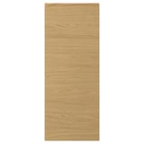 VOXTORP oak door, handle-free design, smooth surface, 25yr guarantee.