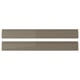 VOXTORP drawer fronts, dark grey-brown, high gloss, sleek design, with integrated handles, easy-care finish.