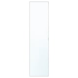 ÅHEIM spoguļdurvis, pilna garuma, atstarojoša virsma ar anodētu alumīnija rāmi, piešķir vietu un gaismu, ideāli piemērotas gaiteņiem vai mazām telpām.